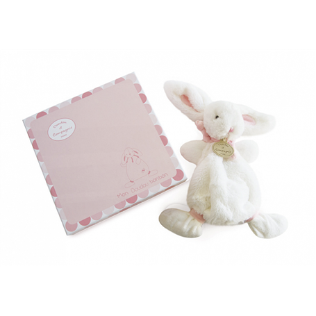 Lapin Bonbon Doudou Cie Rose