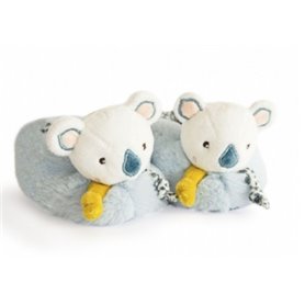 YOCA LE KOALA Chaussons avec hochet