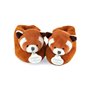 Chausson panda roux pour bebe