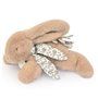 Doudou pantin lapin sable 25cm