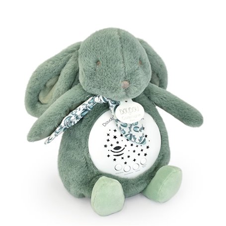 Veilleuse musicale Lapin vert