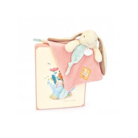 Doudou Lapin ciboulette - 27cm