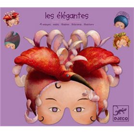 Les Elégantes Masques - 4 masques