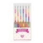 Set de 6 Stylos gel pastel