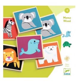 Jeu educatif en bois Memo wood