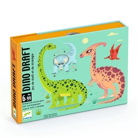 Dino draft draft djeco jeu de playing cards pour