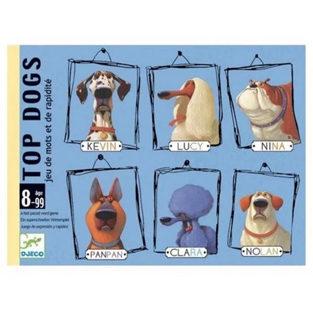 Jeu de cartes en boite Top Dogs