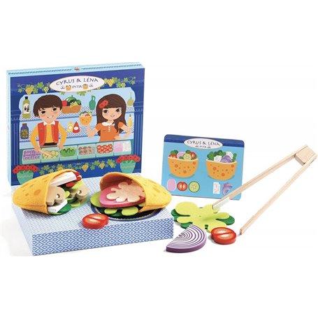 Coffret dinette Cyrus et Lena garnir des pitas