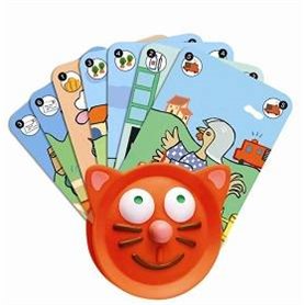 Porte cartes Djeco en forme de chat!