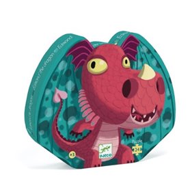 Puzzle silhouette Edmond le dragon 24 pcs