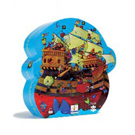 Puzzle silhouette 54p Le bateau de Barberousse