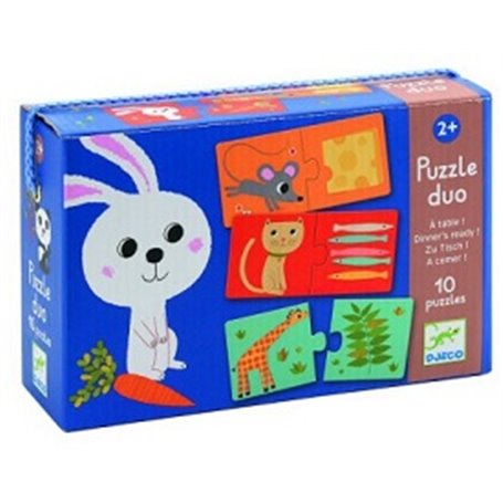 Puzzle duo A table! Jeu de paires