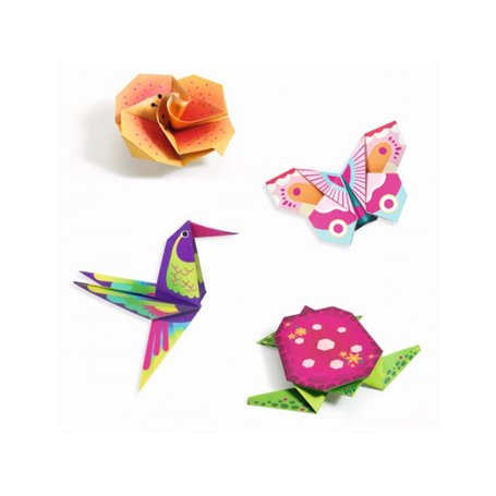 kit de découverte origami Tropiques
