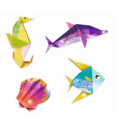 Animaux Marins Origami papier a effet