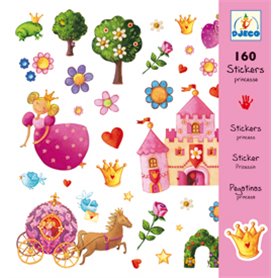 Stickers Princesse Marguerite 160 pieces