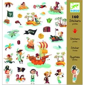 Gommettes Stickers Pirates