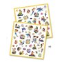 Stickers papier Sirenes planches 160 stickers