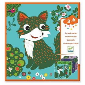 Carte a gratter Petites Betes