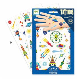 Tatouage phospho Space Oddity