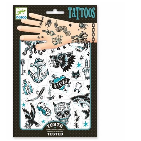 Kit de tatouages Dark Side Djeco junior