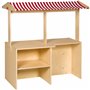 Etal de marchand en bois - jeu Montessori