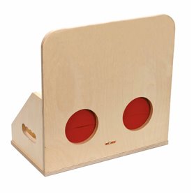 Boîte en bois tactile Educo - jeu Montessori