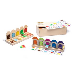 Apprendre à compter - Rue du compte - educo - jeu Montessori