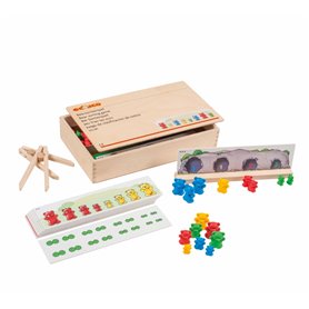 Jeu de tri - avec des ours - jeu Montessori