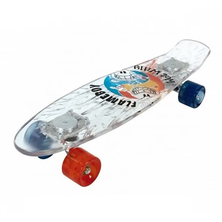 213 Street Skateboard Retro Cruiser Lumineux Flameboy