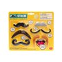 Set de 6 fausses moustaches