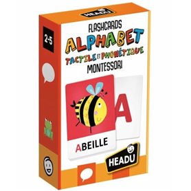 Flashcards Alphabet Tactile et Phonetique