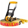 Set Slackline Banana Lama - Protection D'arbre -15m