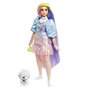 Barbie Extra Doll #2 in Shimmery Look with Pet Puppy
