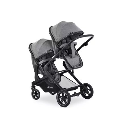 Poussette Atlantic Twin Melange Gris