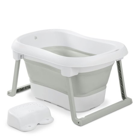 Baignoire Wash N Fold L Blanc/Sauge