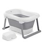 Baignoire Wash N Fold L Blanc/Gris