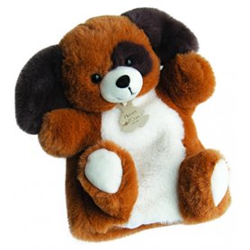 Marionnette a main doudou - chien