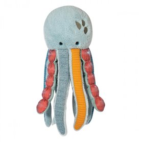 Peluche meduse multicolore - 40 cm