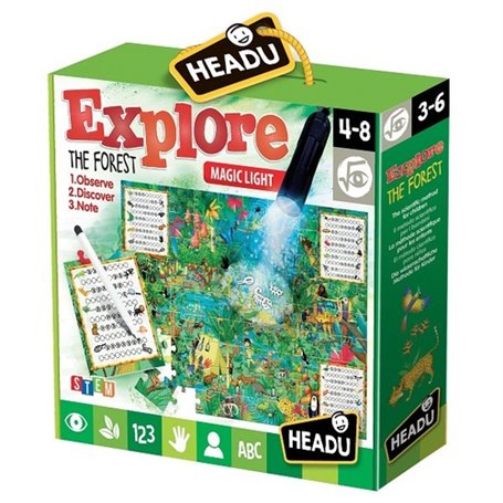 Puzzle Explore la Foret - Jeu d observation