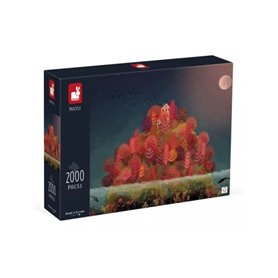 puzzle automne rouge 2000 pieces