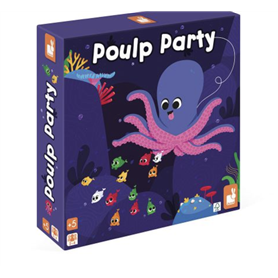 Poulp party jeu de rapidité et de stratégie