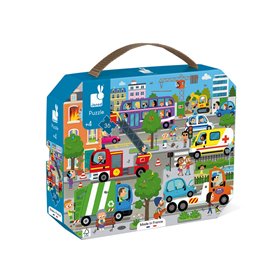 Puzzle city de 36 pcs Janod