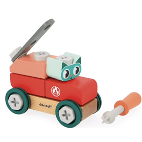 Voiture en bois à bricoler chat - Brico Kids