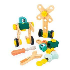 Baril 50 Pieces Brico Kids - Jeu de Construction