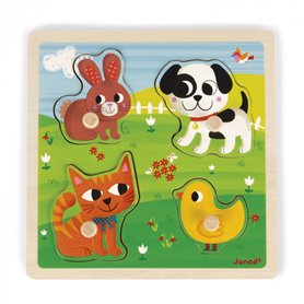 puzzle tactile mes premiers animaux