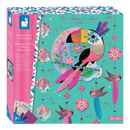 Coffret multi activites 11 decos Girly