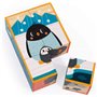 Puzzle en bois 6 cubes animaux WWF