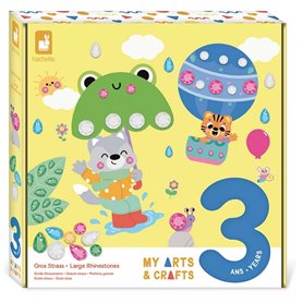 Coffret Creatif Gros Strass - 3 ans