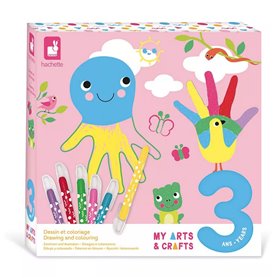 Coffret Créatif Dessin et Coloriage - 3 ans