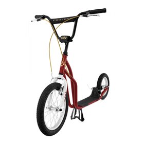 Trottinette Street Surfing KB2 bordeaux/blanc